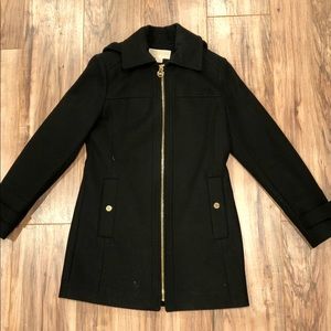 Michael Kors Hooded Peacoat